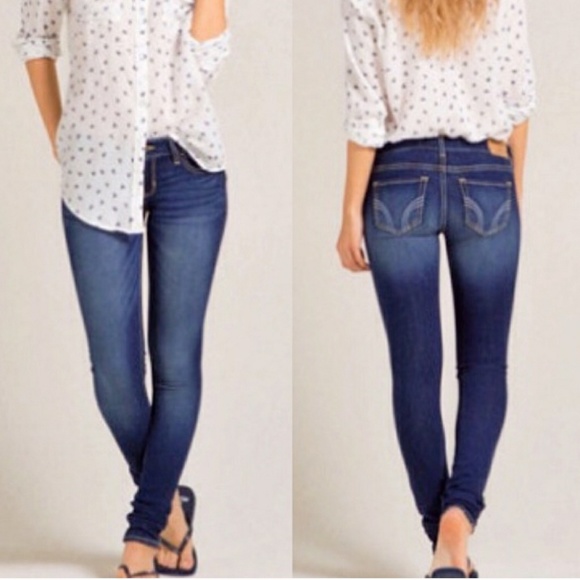 Hollister Denim - Hollister 5 long skinny jeans